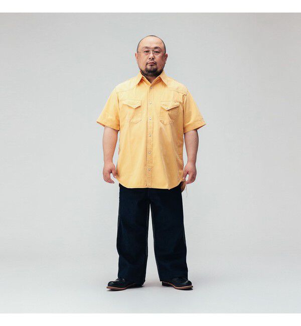 BEAMS PLUS「【別注】REMI RELIEF / Denim Western shirt Short Sleeve Color Denim」|シャツ・ブラウス|