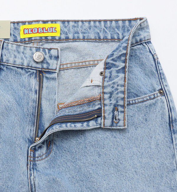 SHIPS「NEO BLUE: PASTEL BLUE SKATE BAGGY JEANS」|チノ|