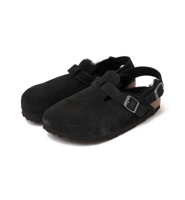 SHIPS for women「BIRKENSTOCK:TOKIO SHERING」|サンダル|ブラック