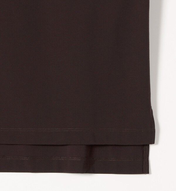 quaranciel「quaranciel:〈洗濯機可能〉シルク ミックス パフ スリーブ プルオーバー」|Tシャツ・カットソー|