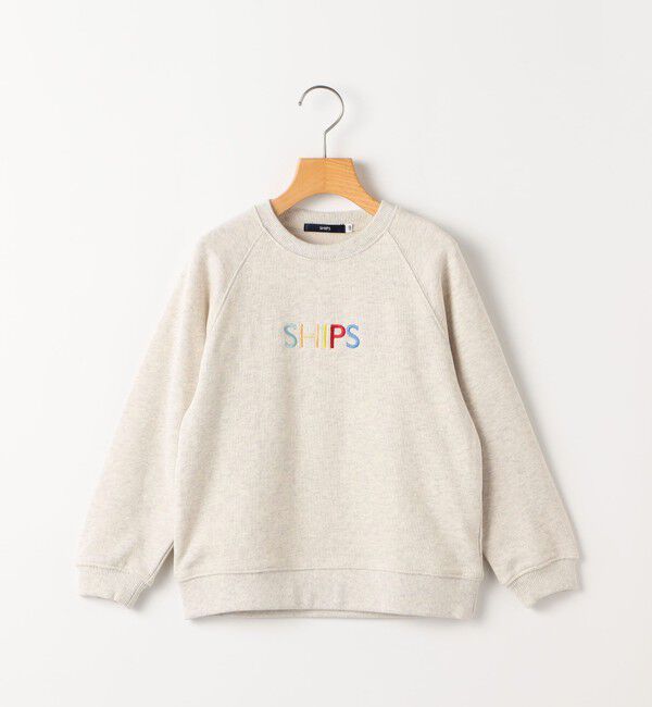 SHIPS KIDS「100～130cm/ロゴ 刺繍 スウェット」|スウェット・ジャージ|