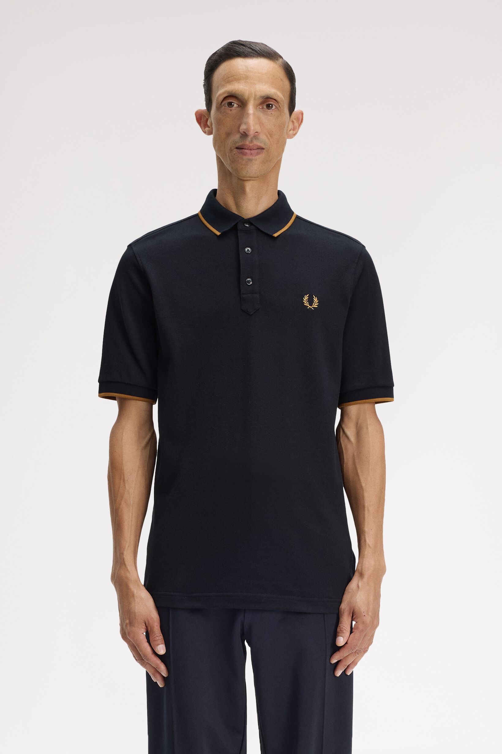 FRED PERRY 「Collar Stand Polo Shirt／カラースタンドポロシャツ」|ポロシャツ|