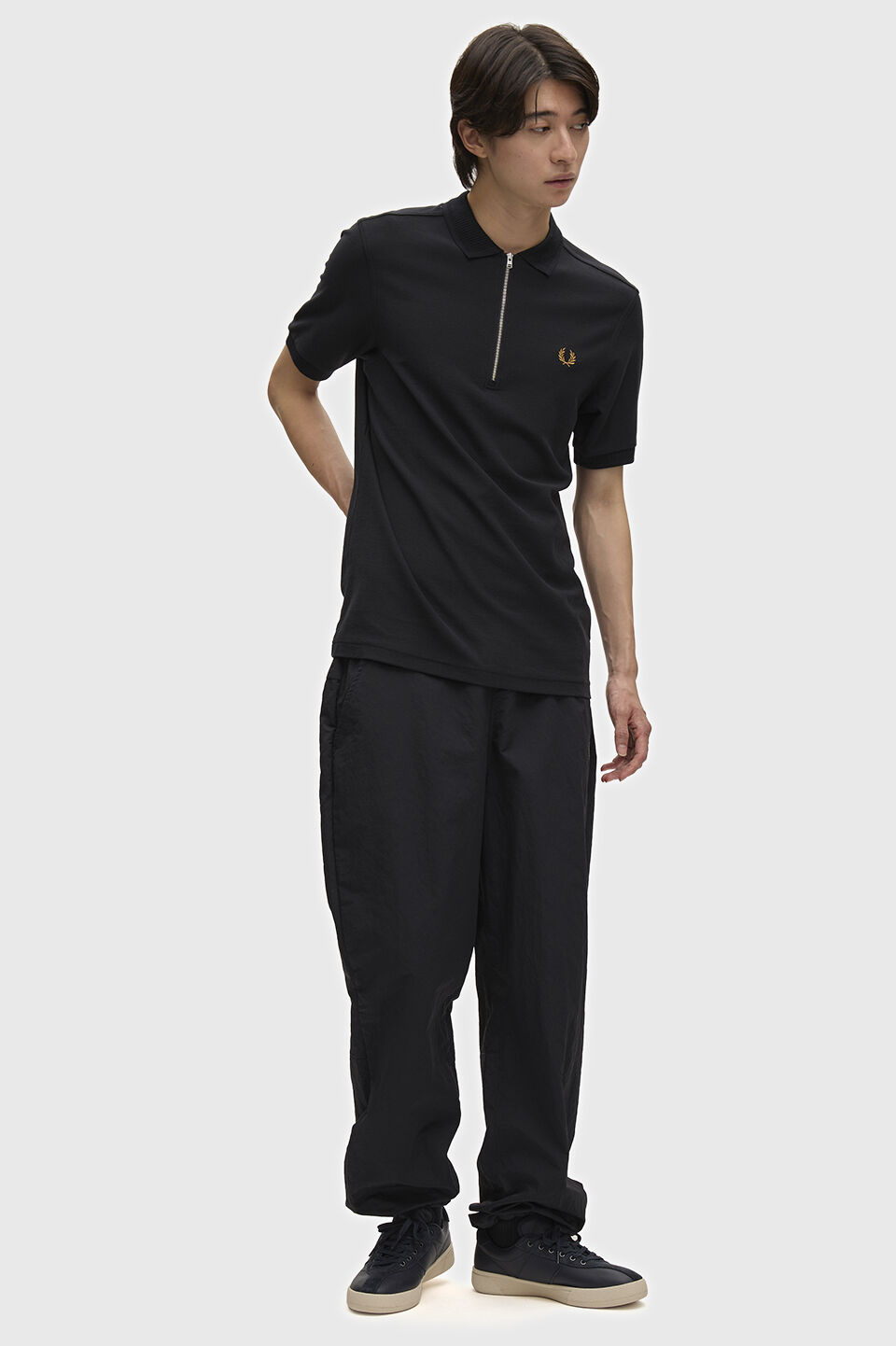 FRED PERRY 「FRED PERRY／Crepe Pique Polo Shirt／クレープ鹿の子ポロシャツ」|ポロシャツ|