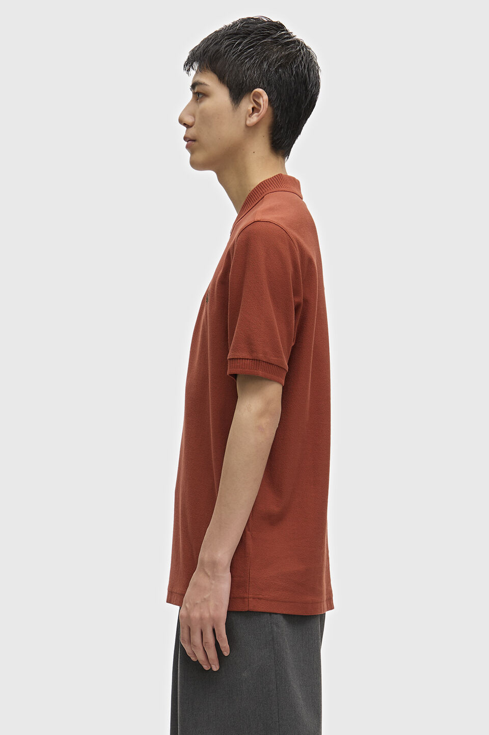 FRED PERRY 「FRED PERRY／Crepe Pique Polo Shirt／クレープ鹿の子ポロシャツ」|ポロシャツ|