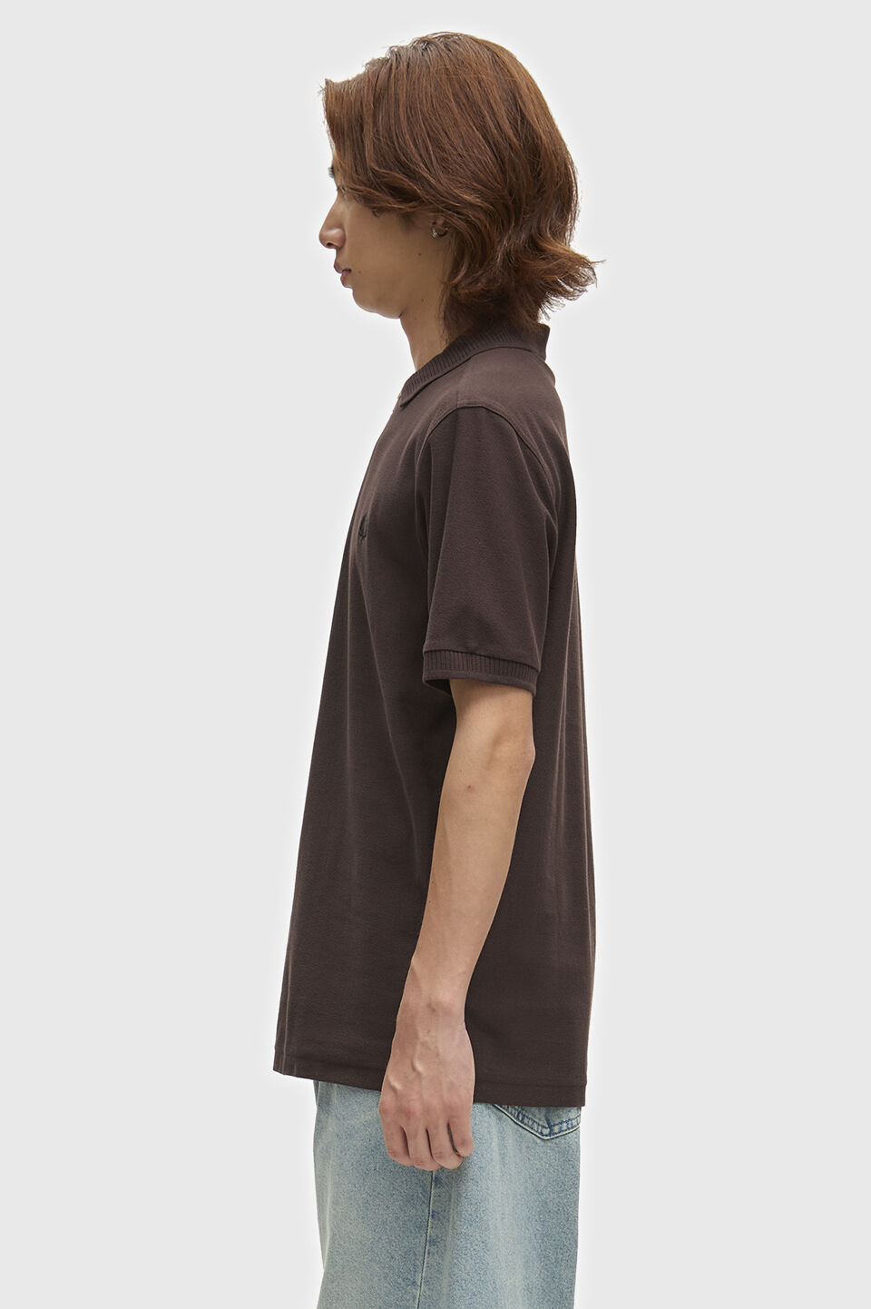 FRED PERRY 「FRED PERRY／Crepe Pique Polo Shirt／クレープ鹿の子ポロシャツ」|ポロシャツ|
