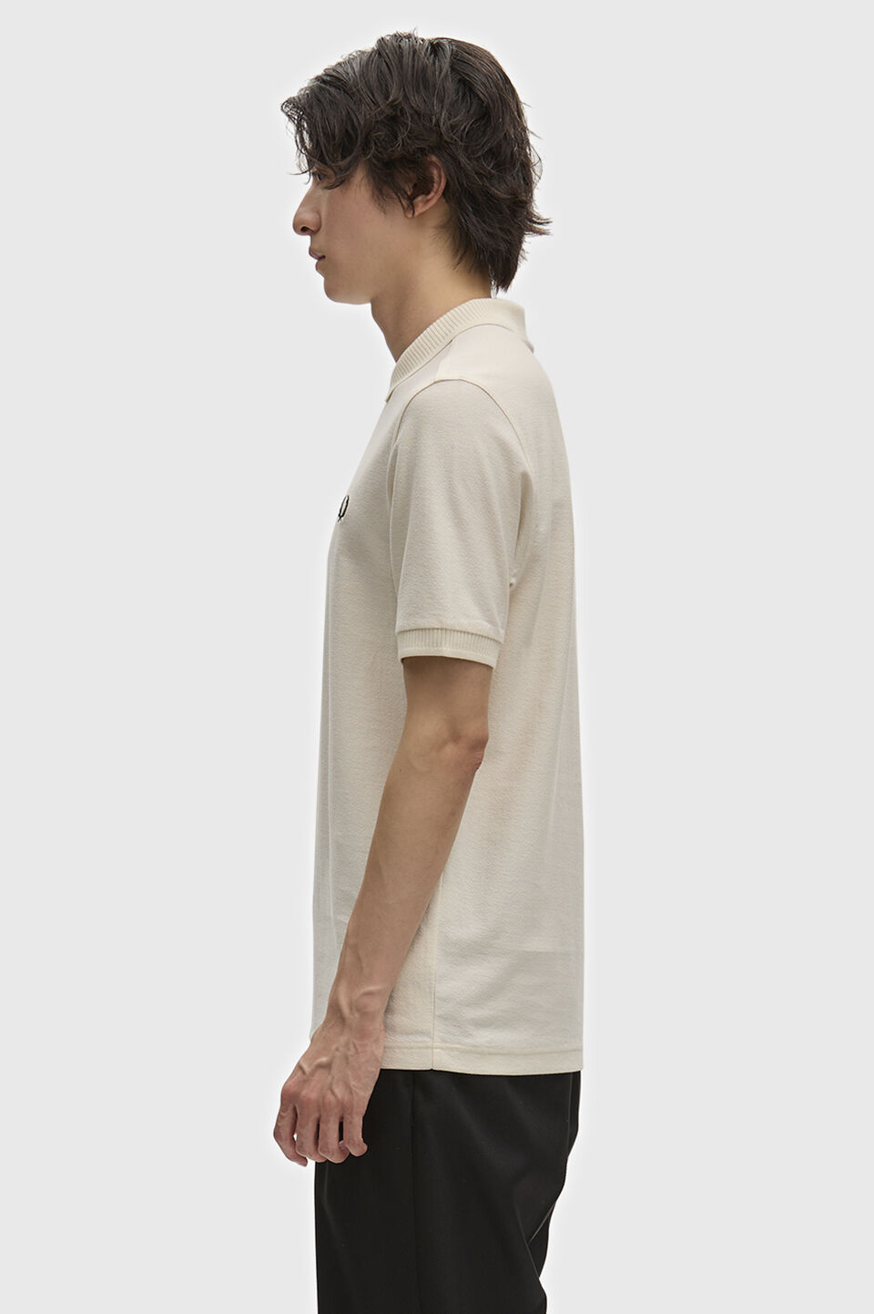 FRED PERRY 「FRED PERRY／Crepe Pique Polo Shirt／クレープ鹿の子ポロシャツ」|ポロシャツ|