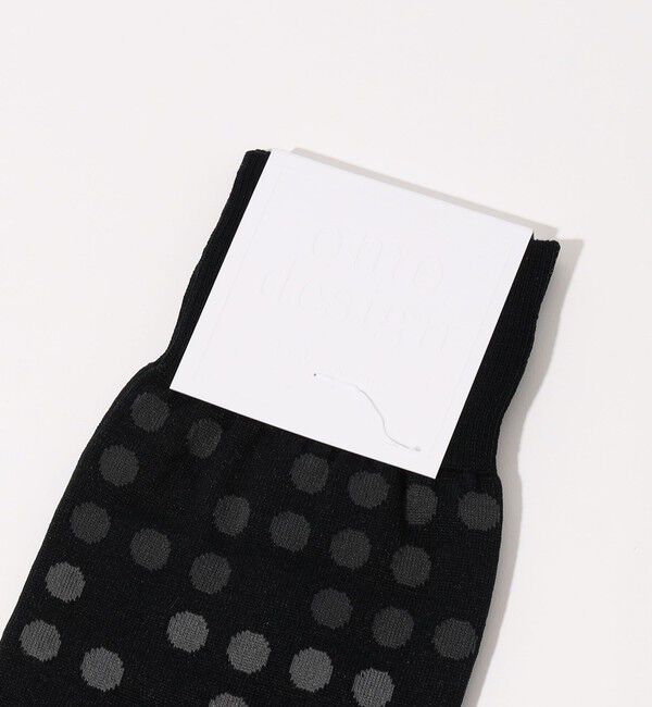 TOMORROWLAND GOODS「omo design LINE DOT コットンナイロンソックス」|ソックス|