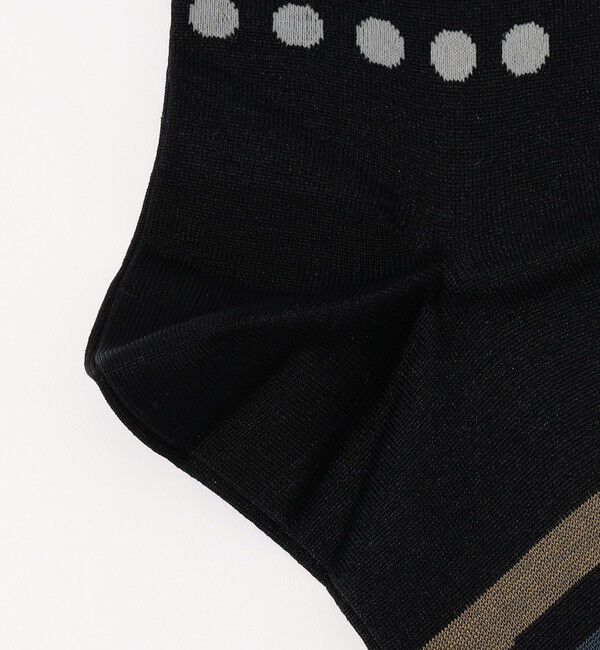 TOMORROWLAND GOODS「omo design LINE DOT コットンナイロンソックス」|ソックス|