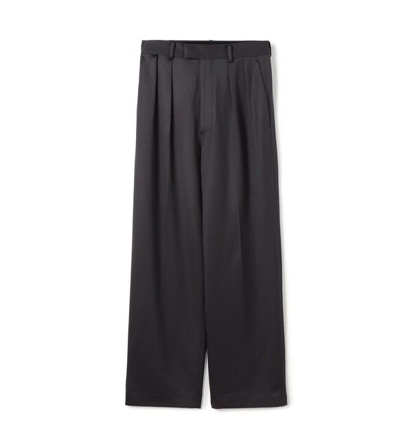 Edition「Super140&rsquo;s カシドス タックスラックス」|スラックス|17 チャコールグレー