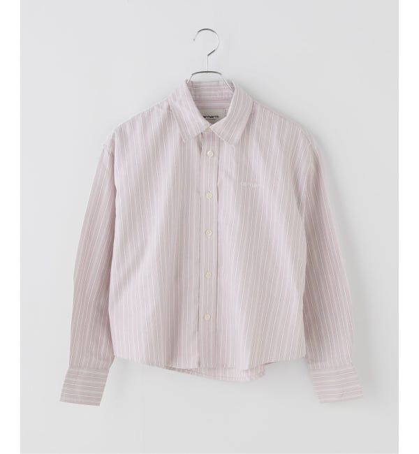 JOINT WORKS「CARHARTT WIP / カーハート ダブリューアイピー W' L/S Kanan Shirt」|シャツ・ブラウス|ピンク