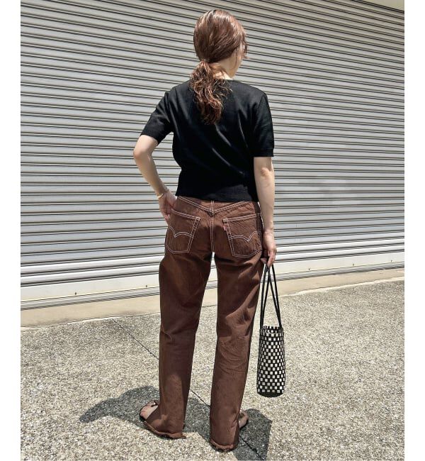 SLOBE IENA「Levi&rsquo;s/リーバイス SLOBE別注 501'90s 後染めカスタム」|デニム|