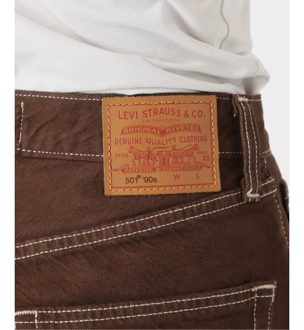 SLOBE IENA「Levi&rsquo;s/リーバイス SLOBE別注 501'90s 後染めカスタム」|デニム|