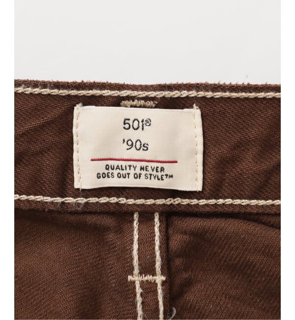 SLOBE IENA「Levi&rsquo;s/リーバイス SLOBE別注 501'90s 後染めカスタム」|デニム|