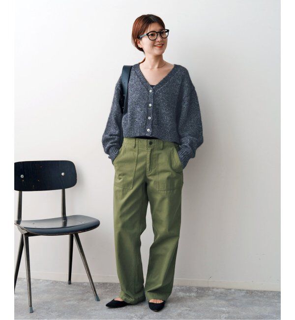 Spick and Span「《WEB限定追加2》ルーズベイカーパンツ」|カーゴ|