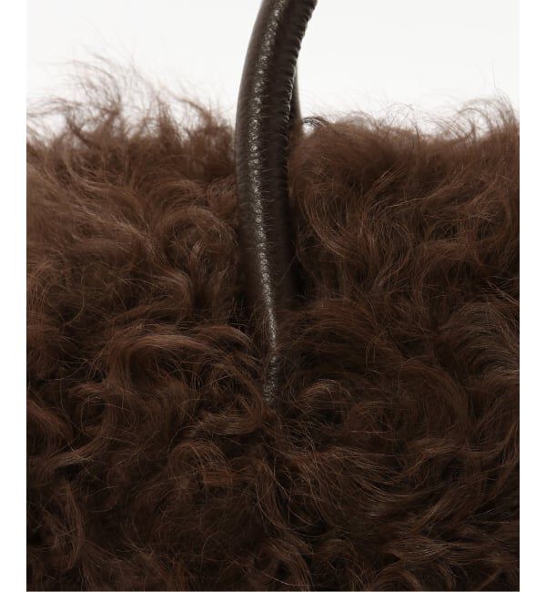 GRISE「MOHI/モヒ R FUR SHOULDER」|トートバッグ|
