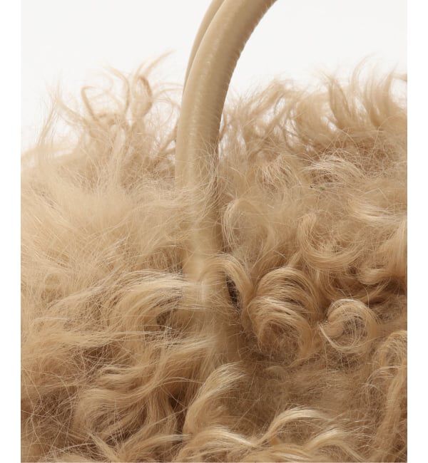 GRISE「MOHI/モヒ R FUR SHOULDER」|トートバッグ|