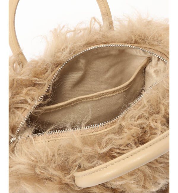 GRISE「MOHI/モヒ R FUR SHOULDER」|トートバッグ|