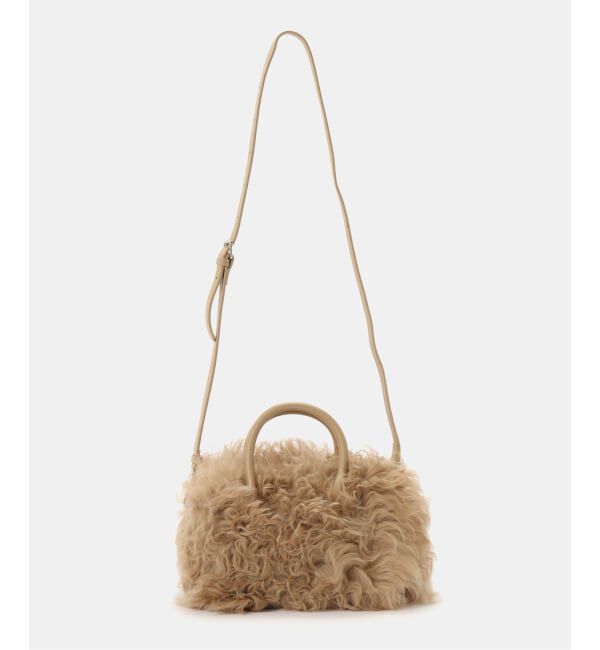GRISE「MOHI/モヒ R FUR SHOULDER」|トートバッグ|