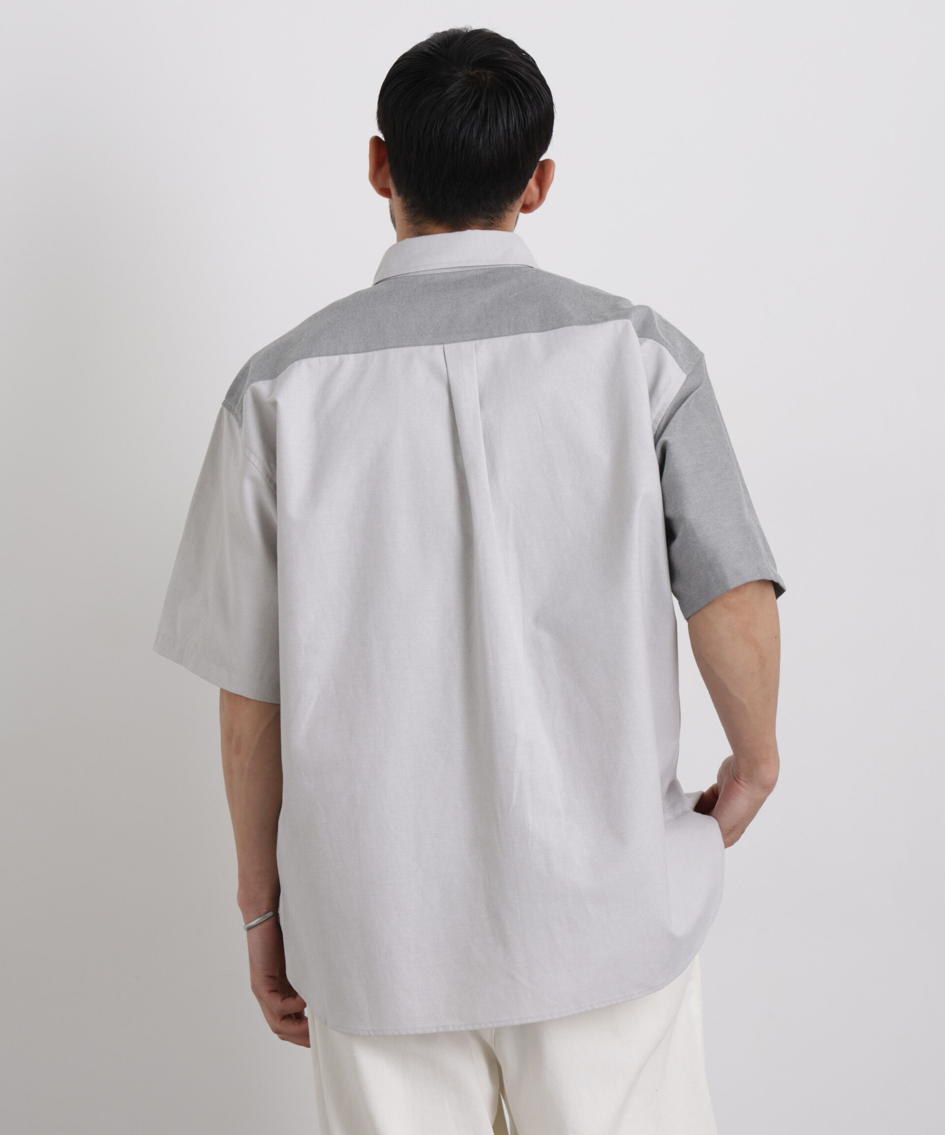 NANO universe「ナノベア クレイジーパターンシャツ 半袖」|シャツ・ブラウス|