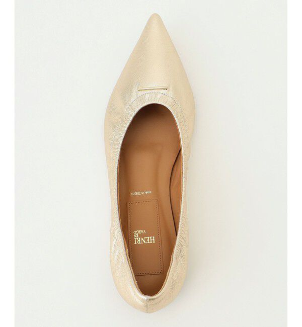 BEIGE,「【一部店舗限定】HENRI EN VARGO / ALYSSA フラットパンプス」|パンプス|