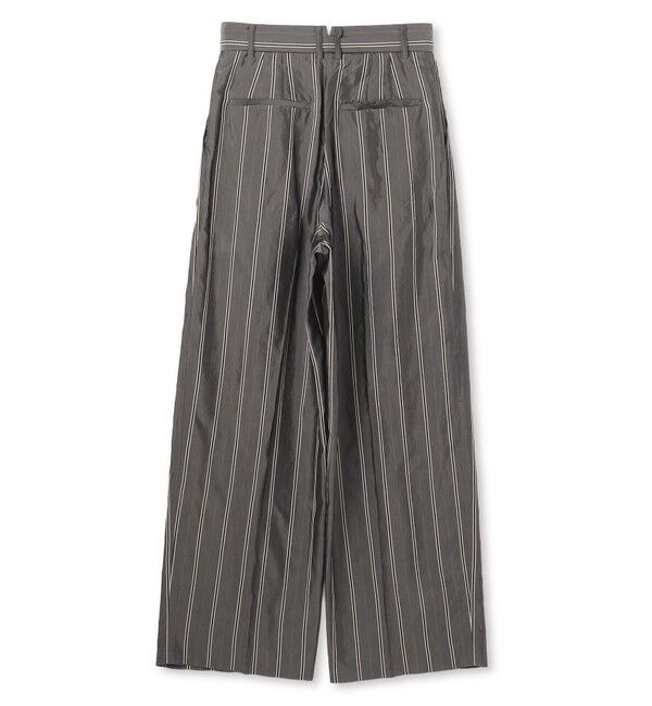 BEIGE,「PALMER / ストライプ2タックワイドパンツ」|その他|