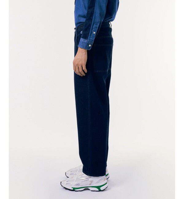 LACOSTE「ワイドデニムパンツ」|デニム|