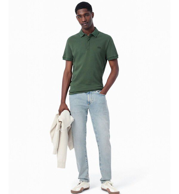 LACOSTE「スリムフィットデニムパンツ」|デニム|