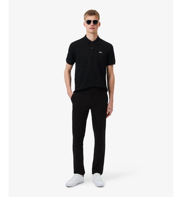 LACOSTE「スリムフィットストレッチチノパンツ」|スラックス|