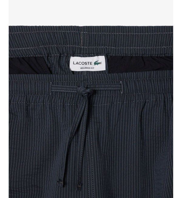 LACOSTE「シアサッカーショートパンツ」|その他|