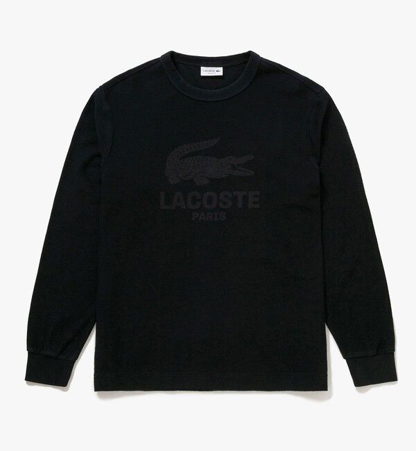 LACOSTE「インディゴパイル スウェットプルオーバー」|スウェット・ジャージ|