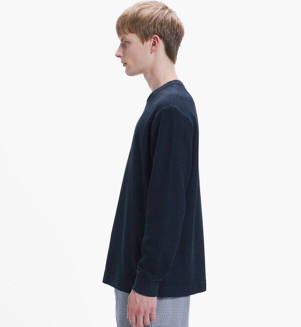 LACOSTE「インディゴパイル スウェットプルオーバー」|スウェット・ジャージ|