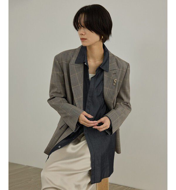 SALON adam et rope'「3ozデニムドレスシャツ」|シャツ・ブラウス|