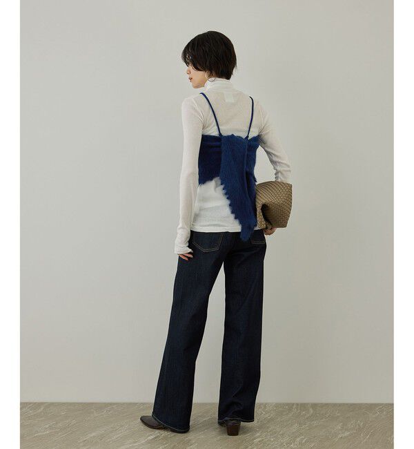 SALON adam et rope'「フォックスカシミアストールキャミ」|キャミソール|