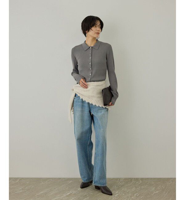 SALON adam et rope'「フォックスカシミアストールキャミ」|キャミソール|