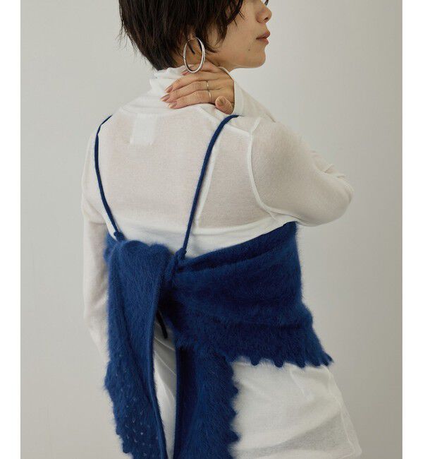 SALON adam et rope'「フォックスカシミアストールキャミ」|キャミソール|