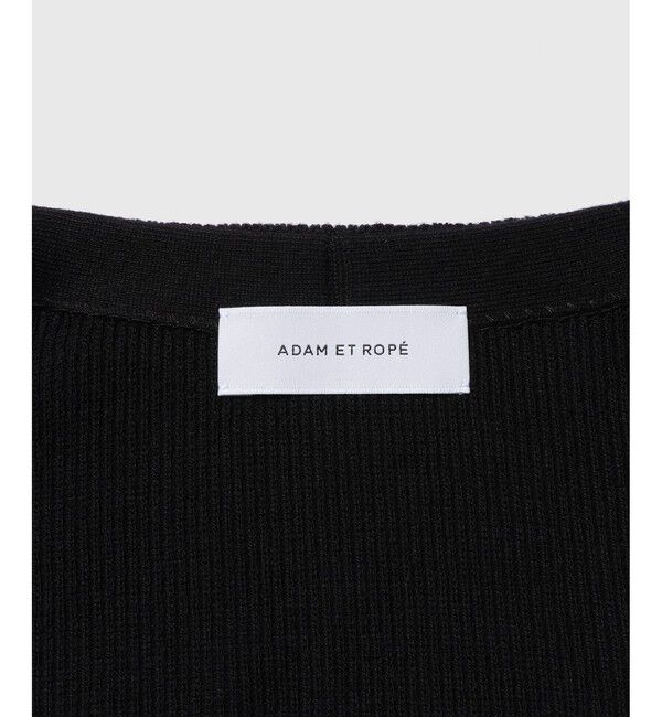 ADAM ET ROPE'「コットンウールトッパーカーディガン」|カーディガン|