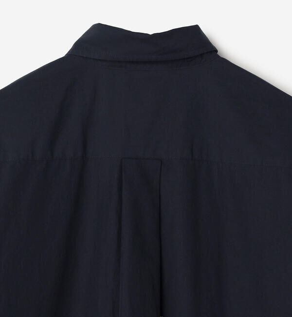 DANTON「DANTON | コットンポプリン 半袖シャツワンピース SOLID WOMEN」|ワンピース|