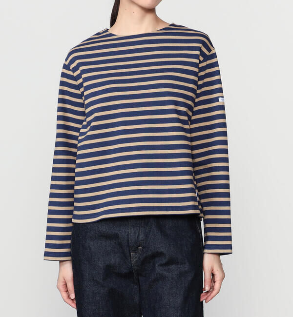 ORCIVAL「ORCIVAL | コットンロード クルーネックTシャツ WOMEN」|Tシャツ・カットソー|NAVY系1