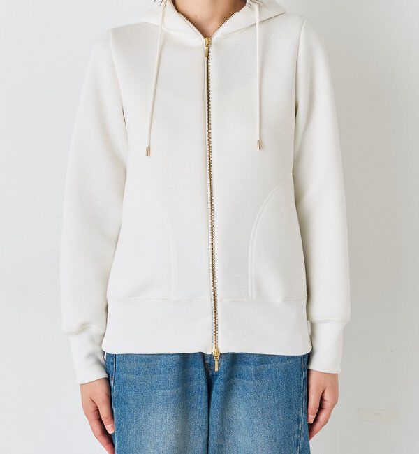  「【WEB限定】スポンジダンボールZIPパーカーカットソー」|パーカー|