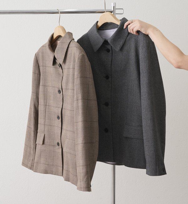  「チェックシャツジャケット」|その他|