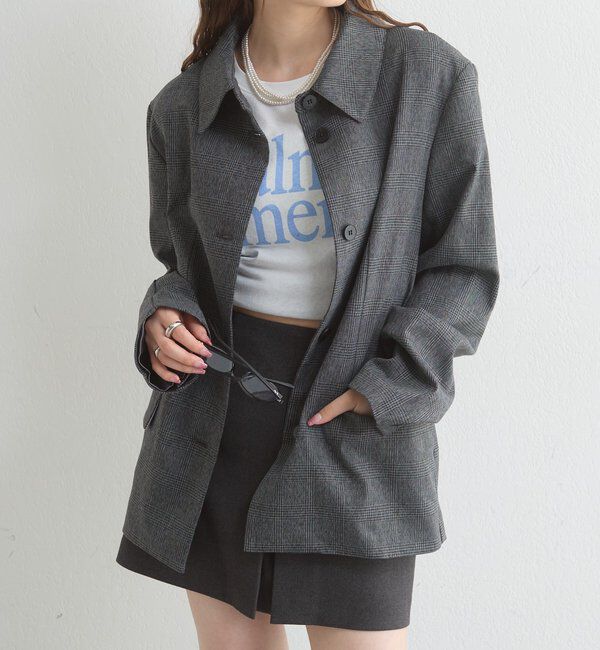 「チェックシャツジャケット」|その他|