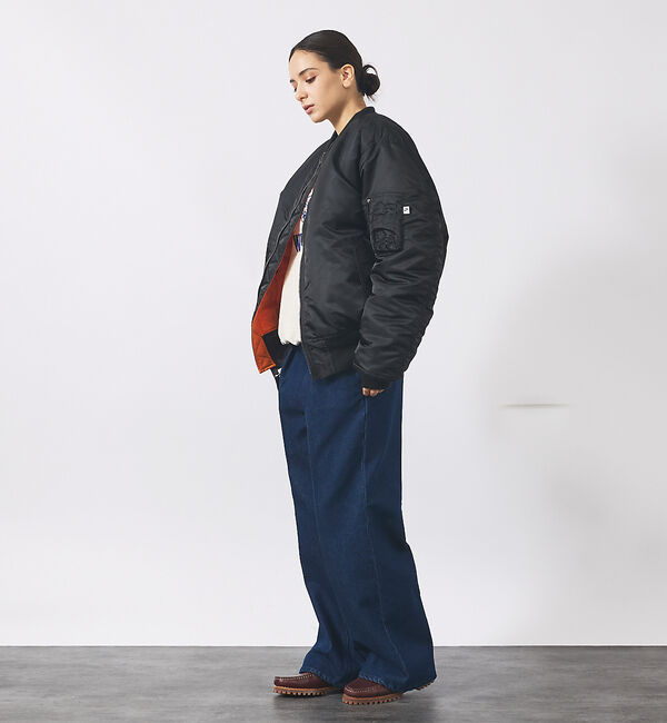 ABAHOUSE「【Valley Apparel / バレーアパレル】MA-1 フライトジャケット」|ミリタリー・モッズコート|