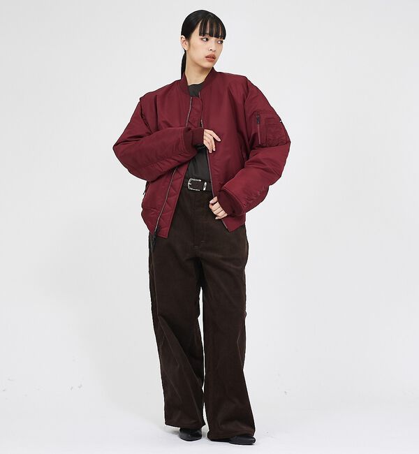 ABAHOUSE「【Valley Apparel / バレーアパレル】MA-1 フライトジャケット」|ミリタリー・モッズコート|