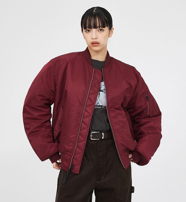 ABAHOUSE「【Valley Apparel / バレーアパレル】MA-1 フライトジャケット」|ミリタリー・モッズコート|