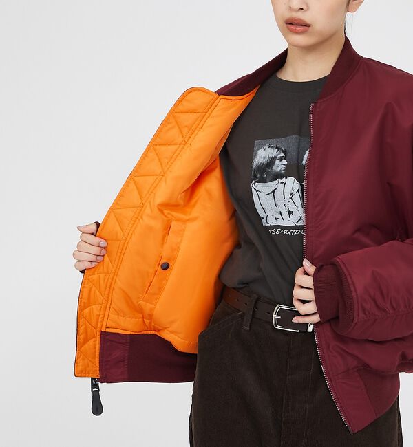 ABAHOUSE「【Valley Apparel / バレーアパレル】MA-1 フライトジャケット」|ミリタリー・モッズコート|