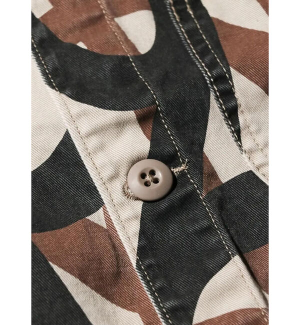 ABAHOUSE「【PENNEY'S 】PRINTED ENGINEER JACKET/ミリタリー」|ミリタリー・モッズコート|