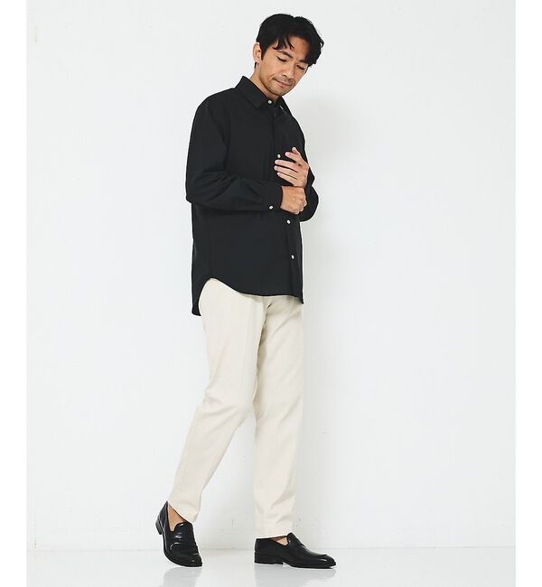 ABAHOUSE「【新定番】ツイル ストレッチ テーパード チノパンツ【予約】」|チノ|