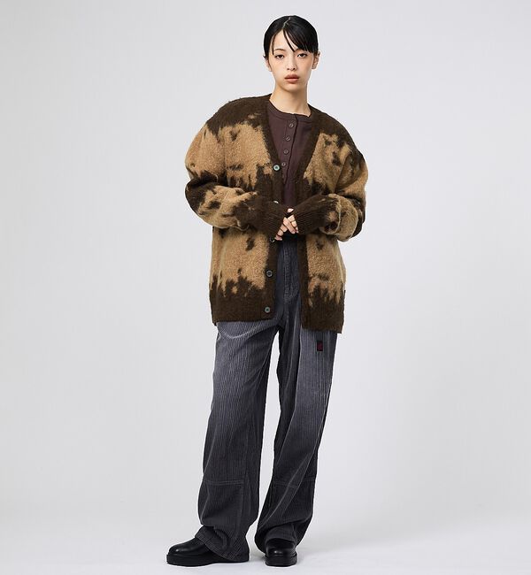 ABAHOUSE「【Gramicci / グラミチ】MOHAIR CARDIGAN / モヘアカー」|ニット・セーター|