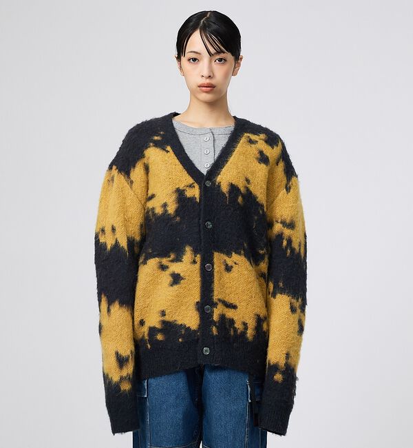 ABAHOUSE「【Gramicci / グラミチ】MOHAIR CARDIGAN / モヘアカー」|ニット・セーター|