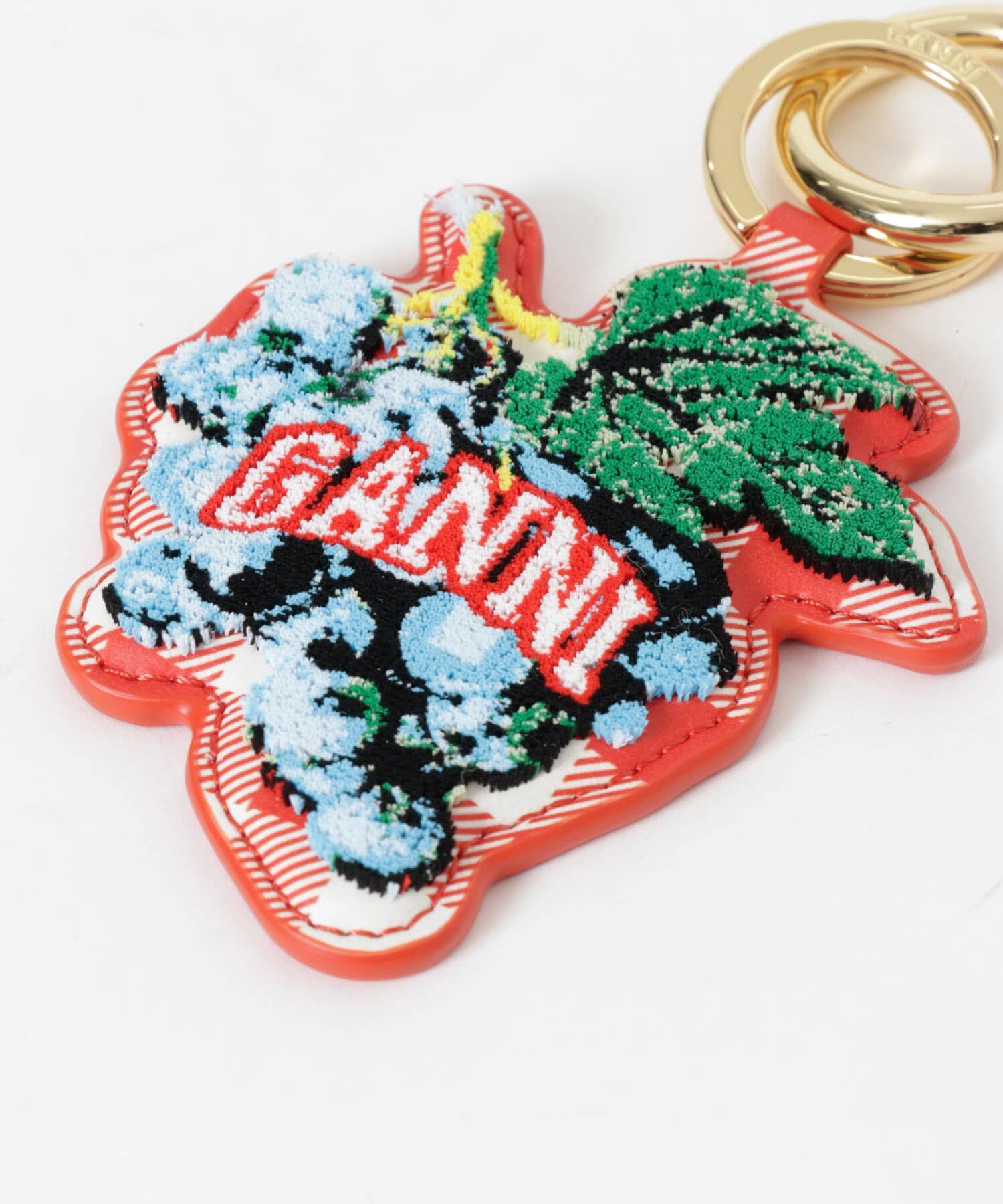 URBAN RESEARCH「GANNI　Grape Keyring Velvet」|チャーム・キーホルダー|